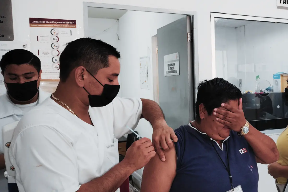 Inicia campaña de vacunación contra el sarampión y la rubéola en Tamaulipas. Foto: Ramón Sánchez