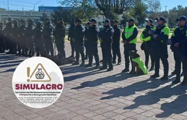 Anuncian simulacro por emergencia química en Toluca