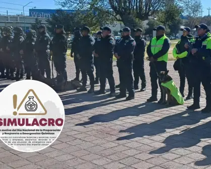 Anuncian simulacro por emergencia química en Toluca