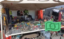 El tianguis de Durango que llega a un transitado bulevar y se instala dos veces por semana