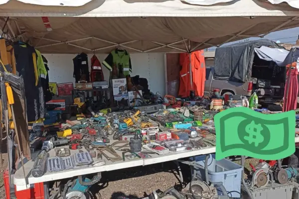 El tianguis de Durango que llega a un transitado bulevar y se instala dos veces por semana