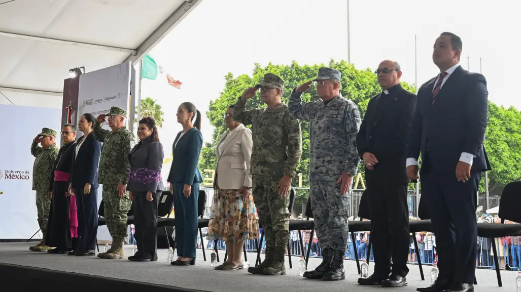 Claudia Sheinbaum conmemora el Día Internacional de Destrucción de Armas