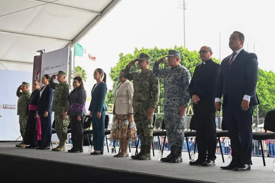 Claudia Sheinbaum conmemora el Día Internacional de Destrucción de Armas