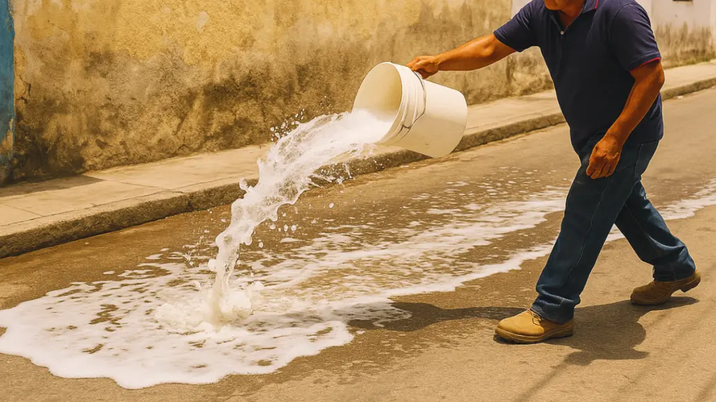 ¿De cuánto es la multa por tirar aguas jabonosas en las calles de Kanasín?