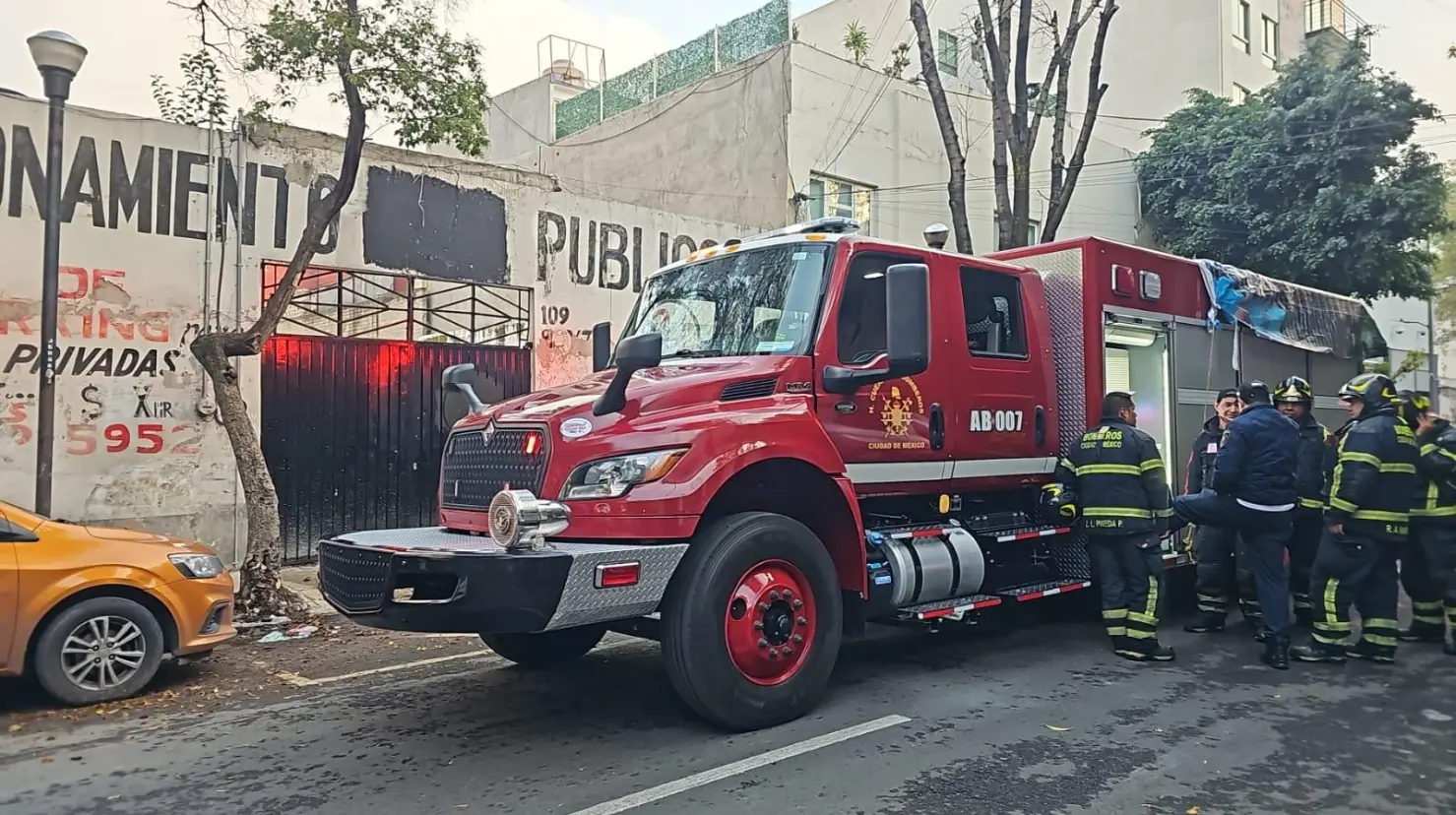 Bomberos de CDMX. Foto: Ramón Ramírez