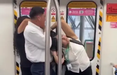 VIDEO| Pelea entre mujeres en el Vagón Rosa del Metro de Monterrey genera tensión entre pasajeros