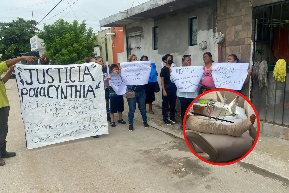 Su familia y amigos exigen justicia para Cynthia | Foto: Axel Hassel
