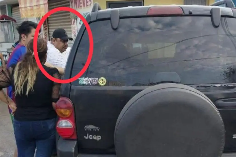 Carlos Gabino conductor de la camioneta, es quien atropello a Cynthia | Foto: FB
