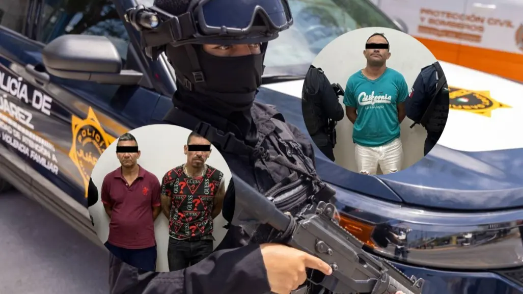 Arrestan a banda dedicada al robo de vehículos en Juárez