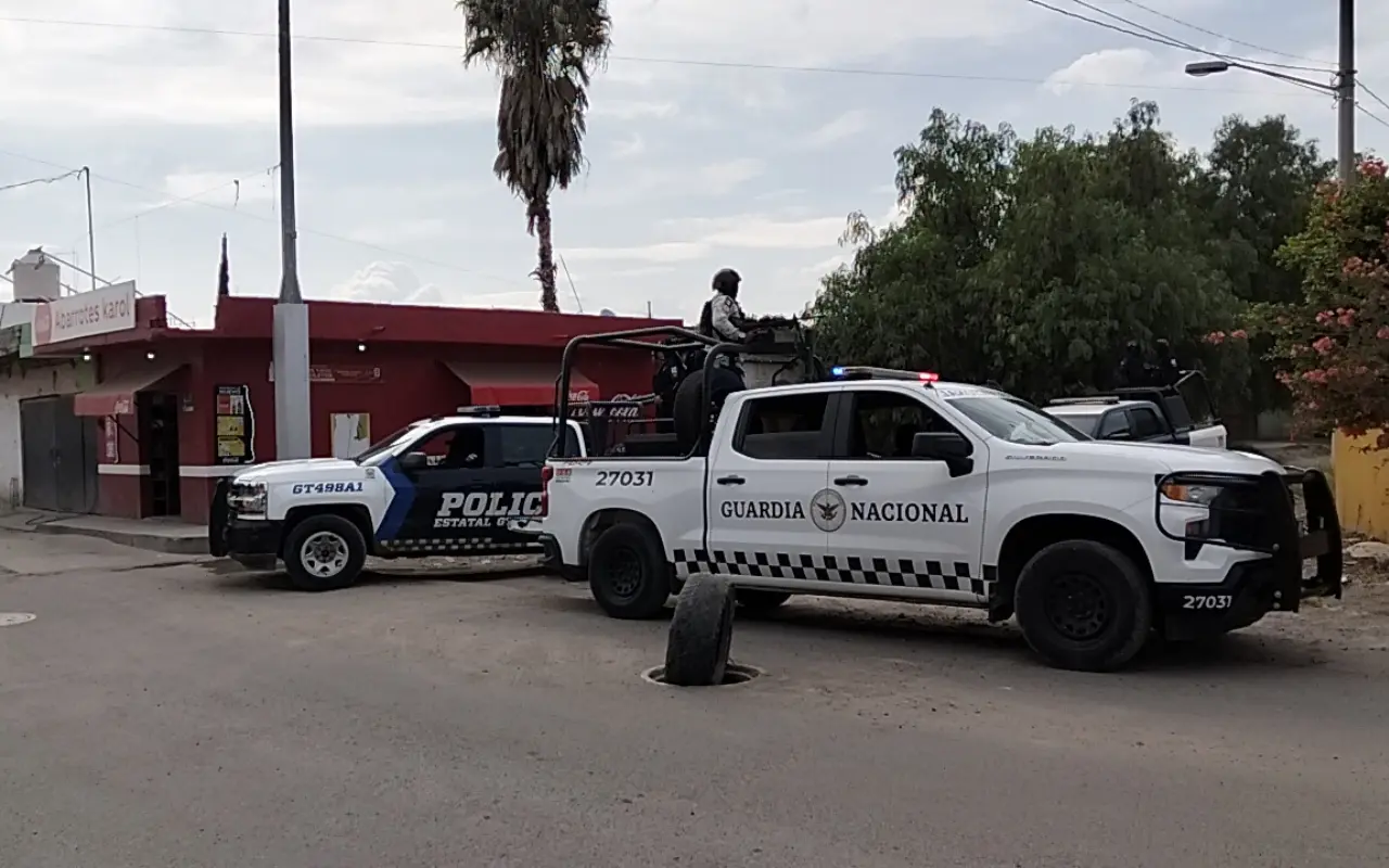 Operativo en el que se detuvo a los presuntos miembros del Cártel de Santa Rosa de Lima. Foto: Jesús Padilla