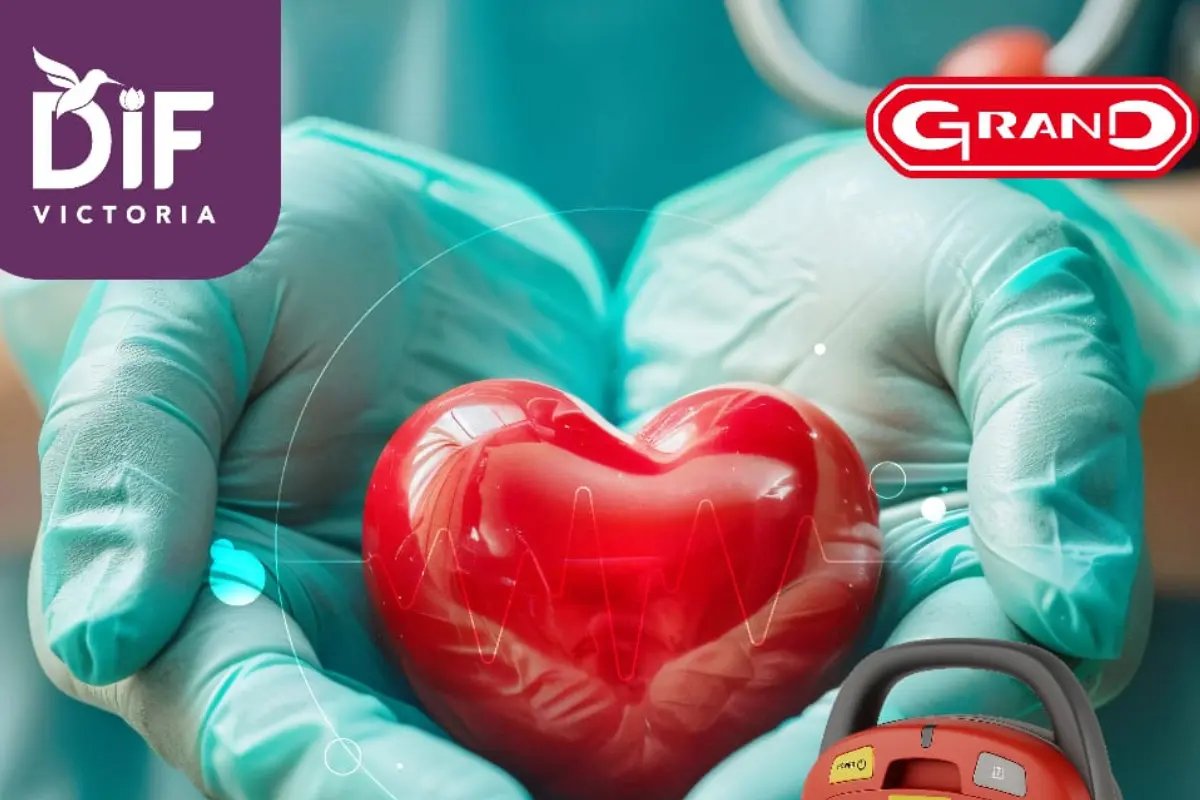 GranD y DIF Victoria unen esfuerzos para implementar programa de edificios cardioprotegidos en Ciudad Victoria, con desfibriladores automáticos y capacitación en emergencias cardiacas