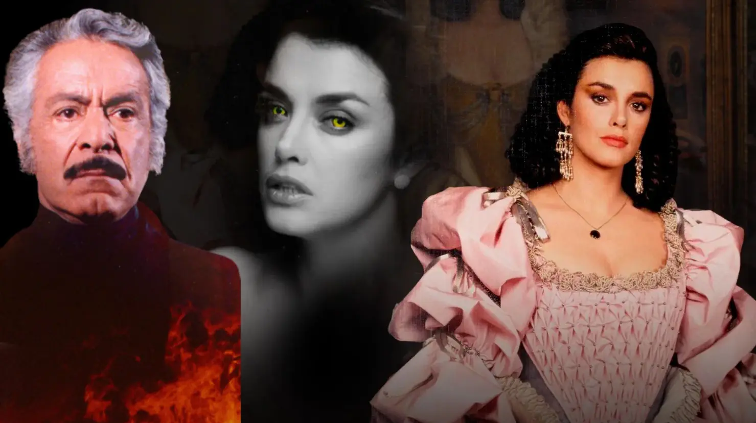 Telenovelas como El Maleficio o El extraño retorno de Diana Salazar abordaron en sus historias temas como la brujería y la reencarnación. Foto. Canva.