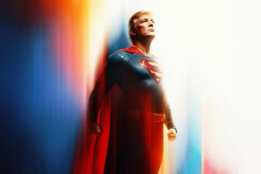 ¿Donald Trump se convierte en Superman? La Casa Blanca publica imagen del mandatario hecha con IA