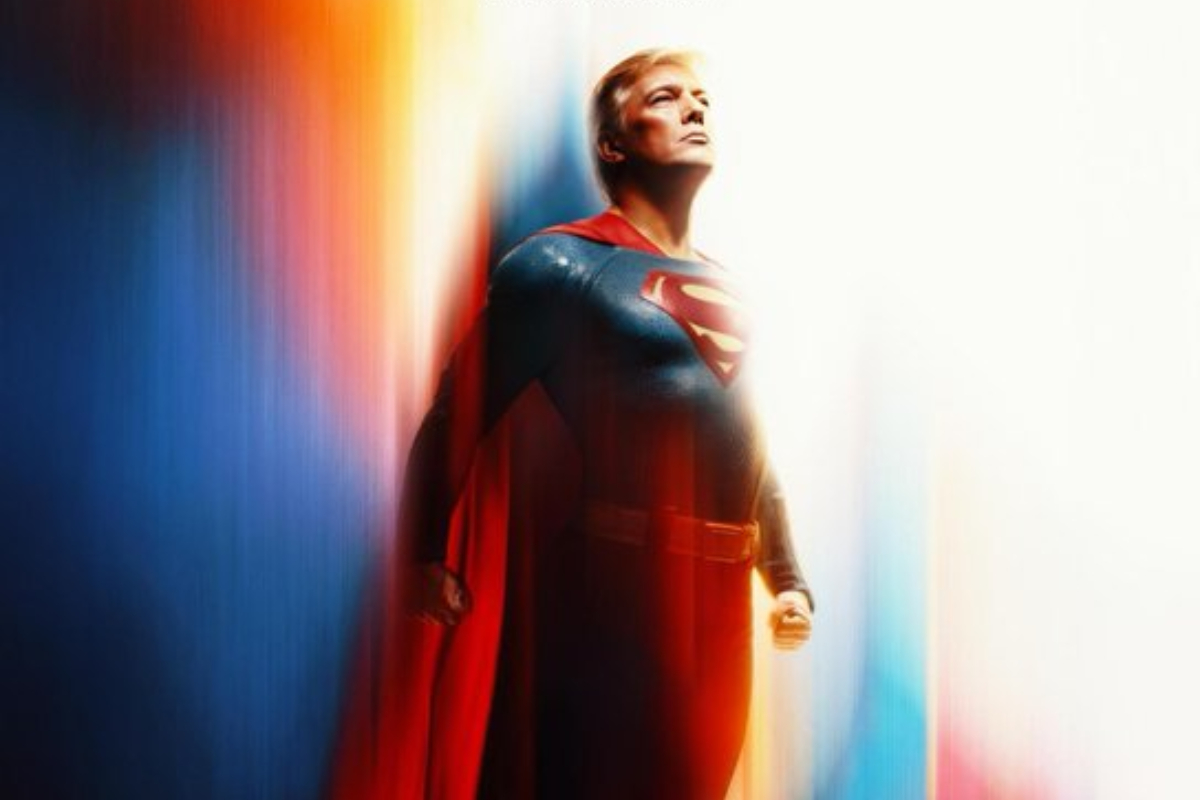 ¿Donald Trump se convierte en Superman? La Casa Blanca publica imagen del mandatario hecha con IA