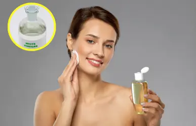 El trucazo con vinagre blanco que le dará un brillo natural a tu rostro en segundos