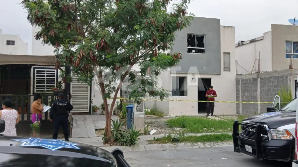 VIDEO | Explosión en domicilio de Zuazua deja un hombre sin vida