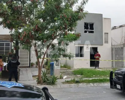 VIDEO | Explosión en domicilio de Zuazua deja un hombre sin vida