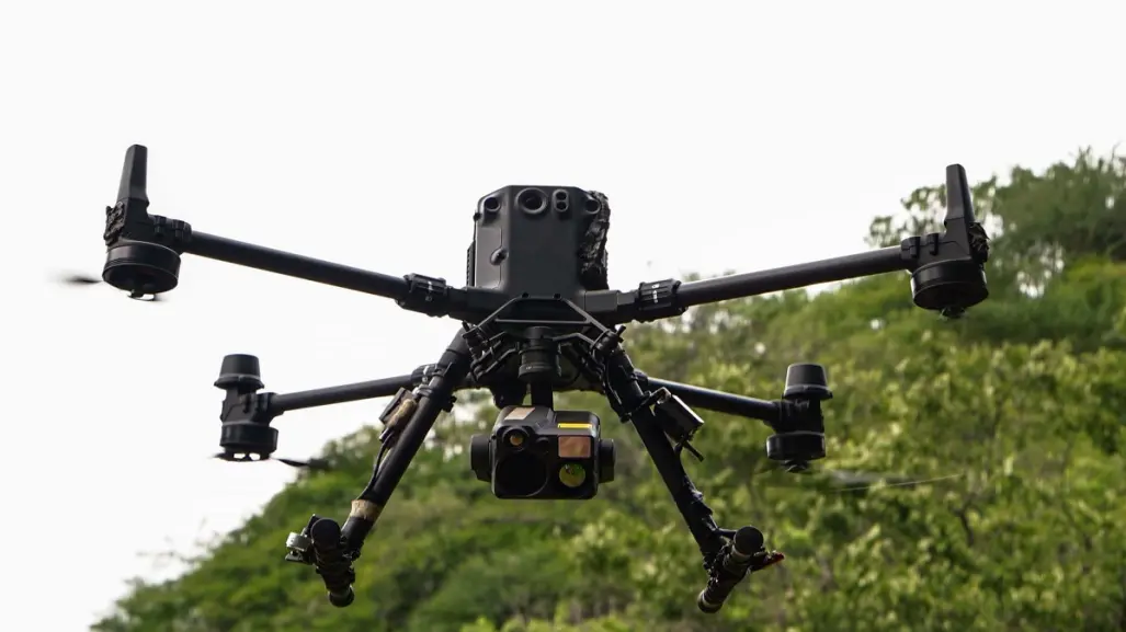 Usan dron para atacar policías en Uriangato