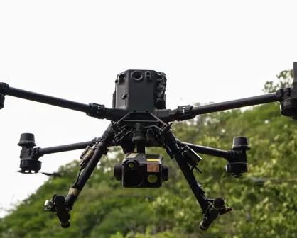 Usan dron para atacar policías en Uriangato