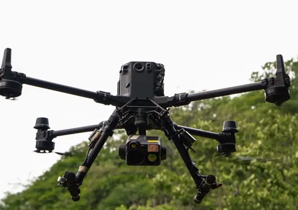 Usan dron para atacar policías en Uriangato