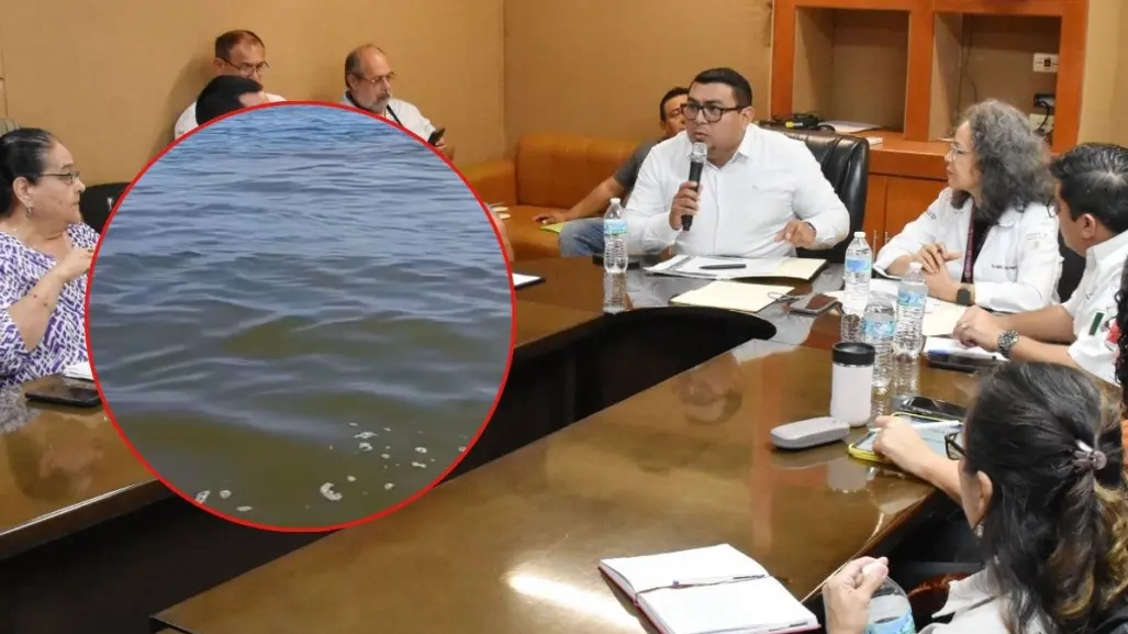Gobierno del Estado refuerza el monitoreo de marea roja frente a las costas de Yucatán