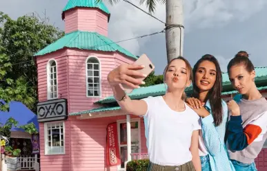 Este es el Oxxo rosa más precioso de México y se encuentra en plena Riviera Maya