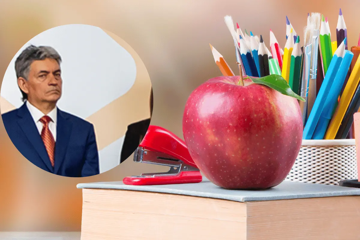 Juan Paura García, enfrenta nuevos retos en su nueva encomienda al frente de la Secretaría de Educación. Foto: Canva.