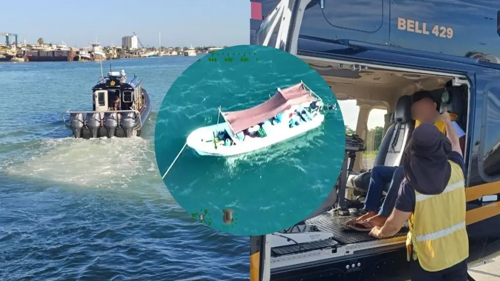 Realizan operativo para encontrar a 3 pescadores yucatecos desaparecidos
