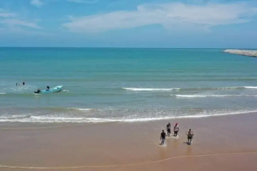 Playa Bagdad en Matamoros | Foto: Conoce Heroica Matamoros