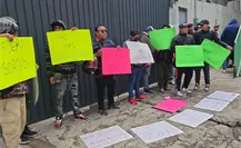 Azcapotzalco: repartidores de J&T Express exigen respeto a sus derechos laborales