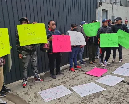 Azcapotzalco: repartidores de J&T Express exigen respeto a sus derechos laborales