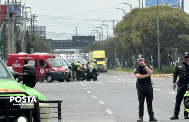 Realizan simulacro por fuga química en zona industrial de Toluca
