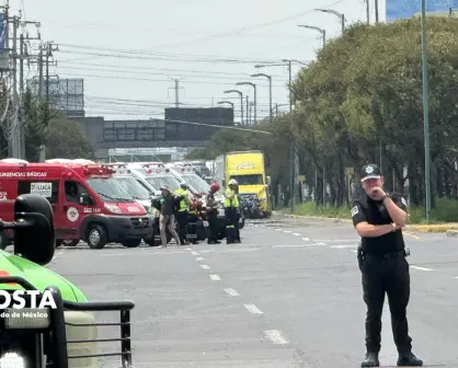 Realizan simulacro por fuga química en zona industrial de Toluca