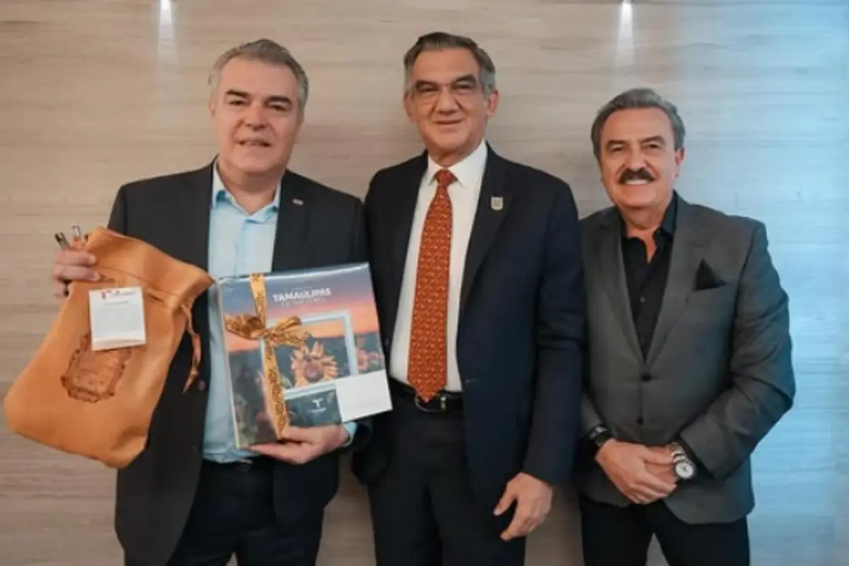 La gira del gobernador concluirá este viernes en la capital del país, pero los acuerdos alcanzados ya perfilan un nuevo impulso para Tamaulipas. Foto: Intagram americo.villarreal