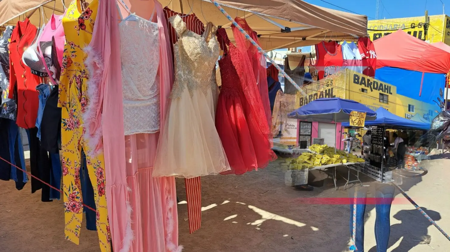 Este tianguis de Durango se ubica en la zona sur de la ciudad. Foto: Luis Lozano.