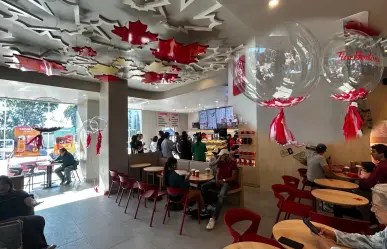 FOTOS | Tim Hortons abre su primera sucursal en Durango y así luce