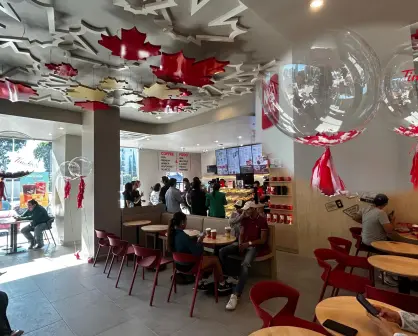 FOTOS | Tim Hortons abre su primera sucursal en Durango y así luce