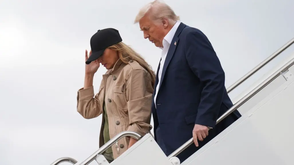 Donald Trump realiza visita a Kerrville, Texas para evaluar daños