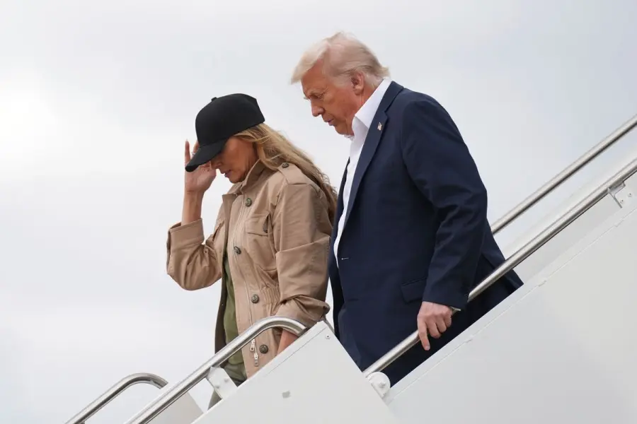 Donald Trump realiza visita a Kerrville, Texas para evaluar daños