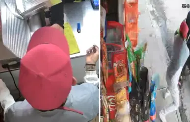 VIDEO | A machetazos frustran asalto en tienda de Bosques del Valle en Tultitlán, Edomex