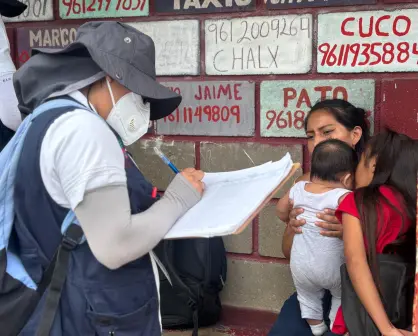Cerco sanitario en Chiapas por primer registro de sarampión