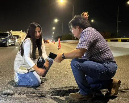 Continúan trabajos nocturnos en el Periférico de Mérida para reforzar la infraestructura