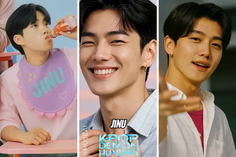 Jinu, de K-Pop Demon Hunters, cobra vida gracias a una sorprendente creación de Inteligencia Artificial que te dejará asombrado. Foto: Canva