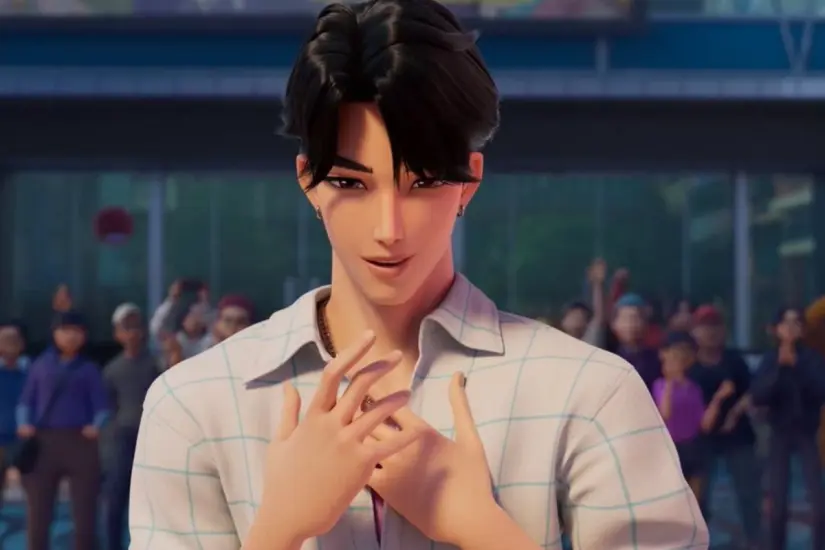 ¿Te has imaginado a Jinu de K-Pop Demon Hunters en la vida real? La Inteligencia Artificial nos ofrece una visión impresionante. Foto: Canva