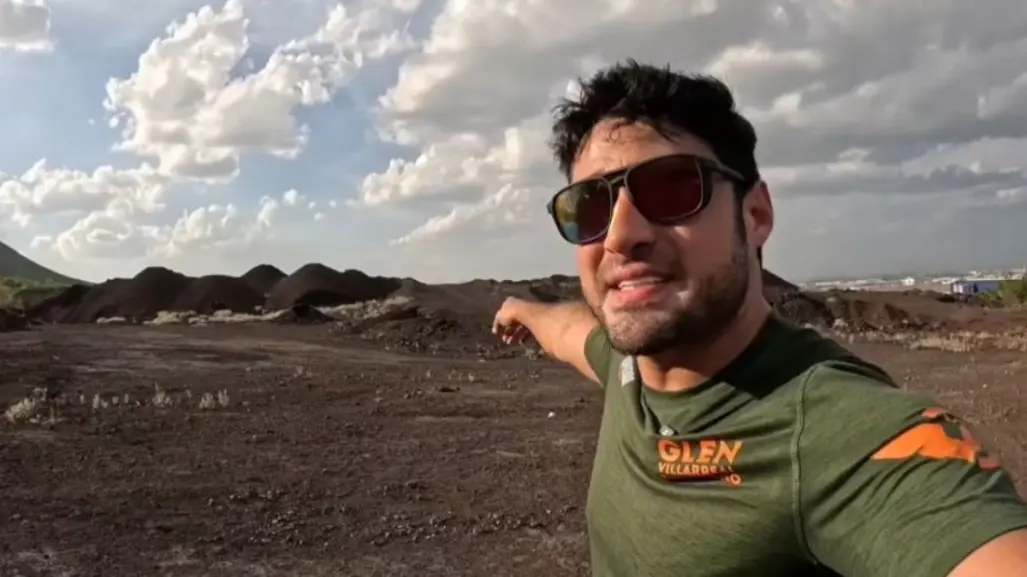 Glen Zambrano acusa a Zinc Nacional de contaminar el cerro del Topo Chico con desechos tóxicos