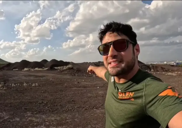 Glen Zambrano acusa a Zinc Nacional de contaminar el cerro del Topo Chico con desechos tóxicos