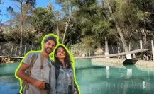 El balneario con agua azul turquesa a 5 horas de Monterrey