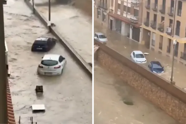 VIDEO | España sufre inundaciones y lluvias torrenciales