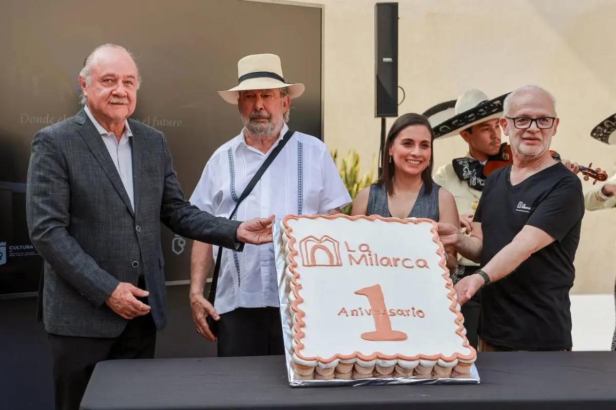 El Gobierno del Estado de Nuevo León, a través de la Secretaría de Cultura, conmemoró el primer aniversario del Museo La Milarca. Foto: Gobierno de Nuevo León