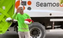 ¡Emotiva fiesta! Niño celebra cumpleaños con trabajadores de Red Ambiental l VIDEO